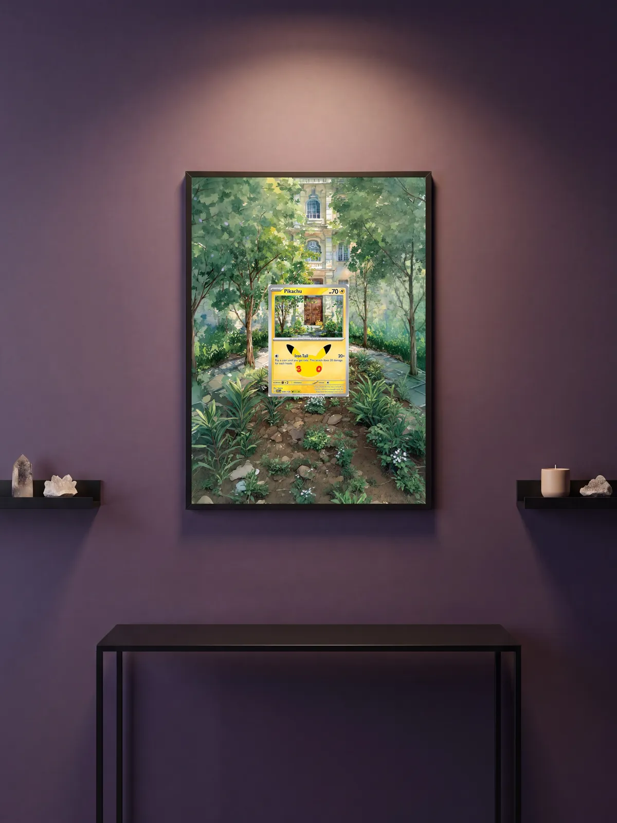 Extended art Pikachu 17/30 — Pikachu collections · Frame | CaliffoCustomTCG