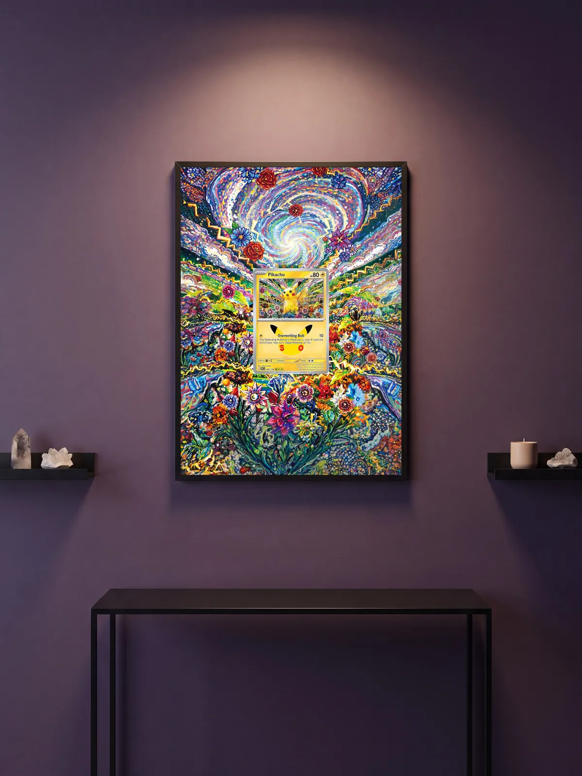 Extended art Pikachu 18/30 — Pikachu collections · Frame | CaliffoCustomTCG