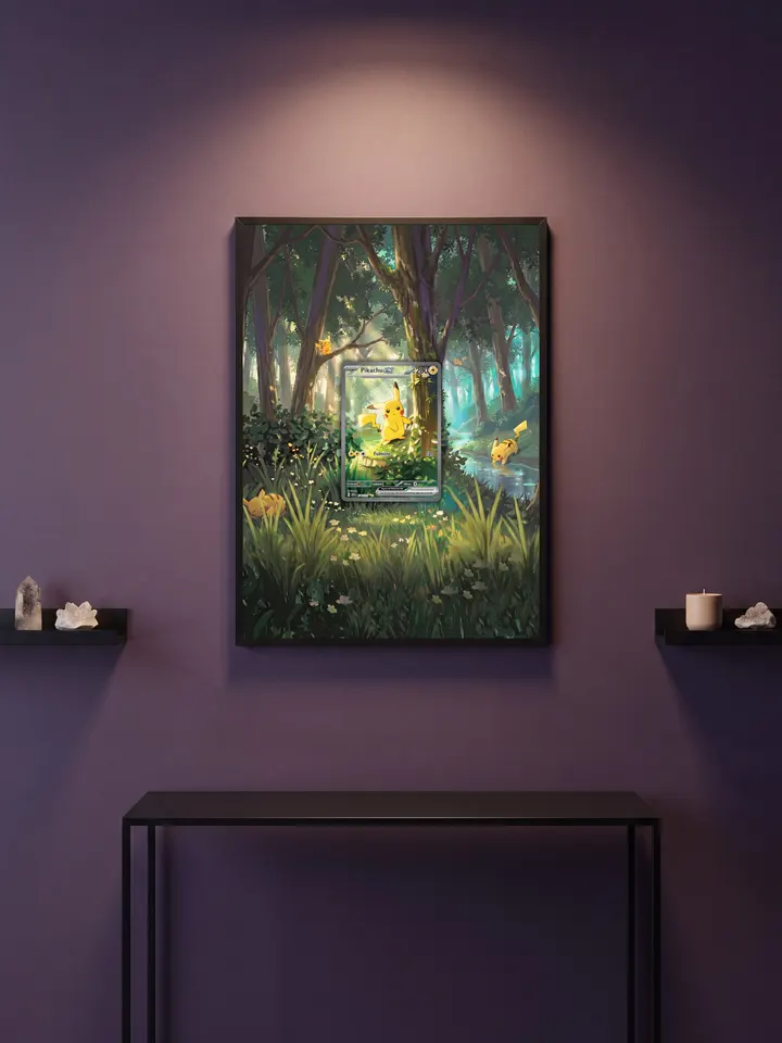 Extended art Pikachu — Ascended Heroes · Frame | CaliffoCustomTCG