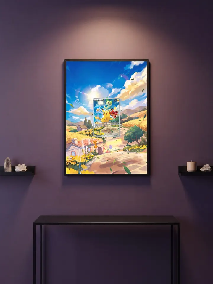 Extended art Pikachu — Scarlet & Violet Promos · Frame | CaliffoCustomTCG