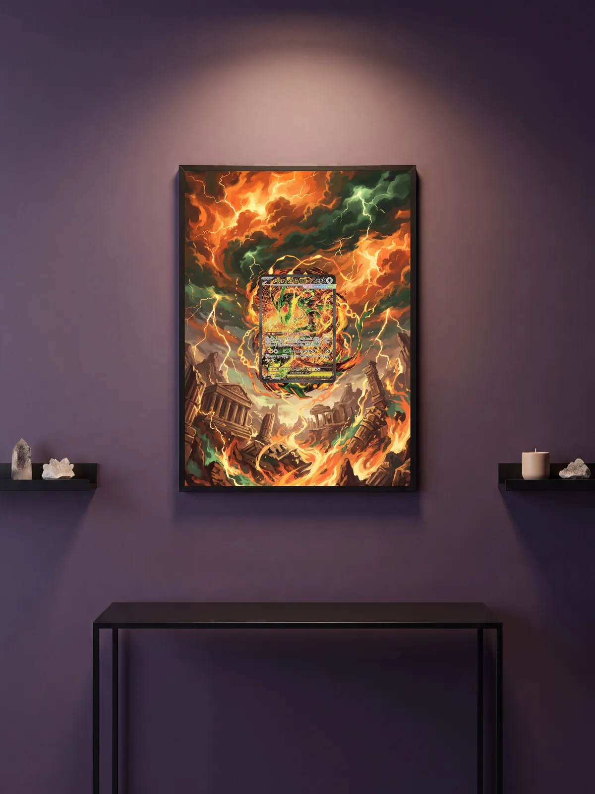 Extended art Rayquaza — Storm Emerald · Frame | CaliffoCustomTCG