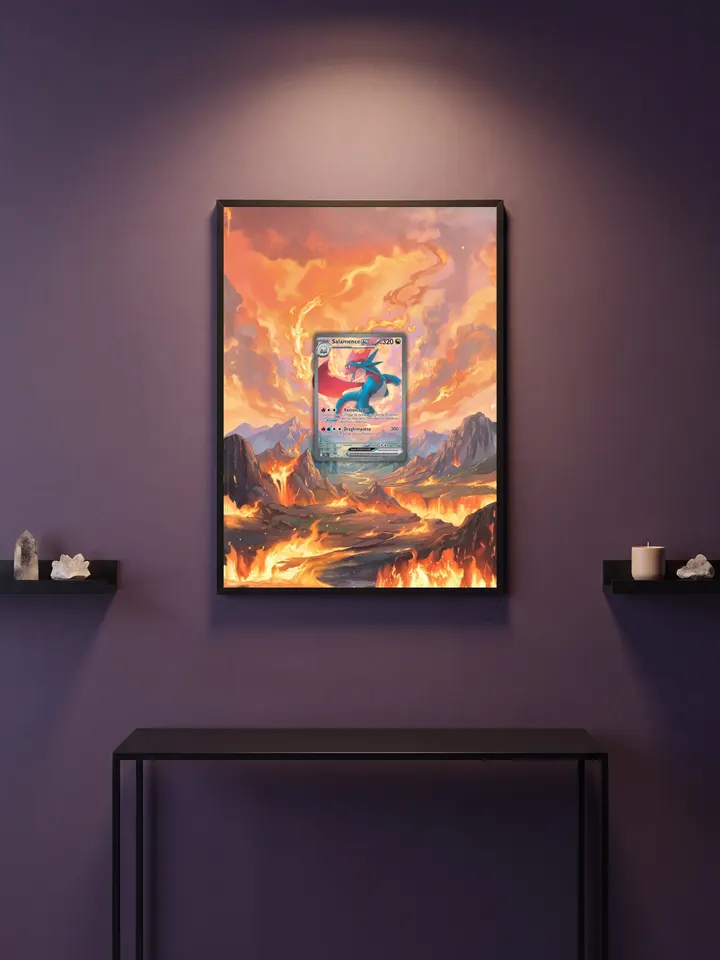 Extended art Salamence — Journey Together · Frame | CaliffoCustomTCG