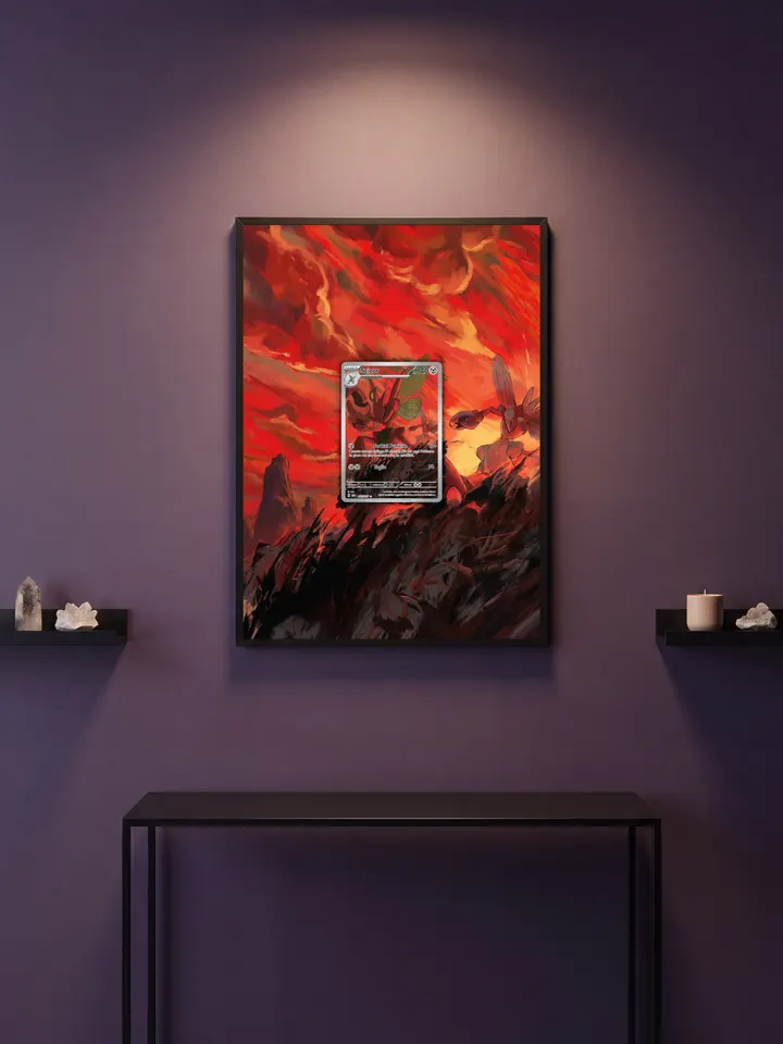 Extended art Scizor — Obsidian Flames · Frame | CaliffoCustomTCG