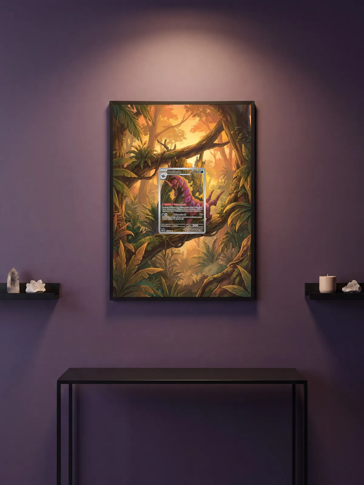 Extended art Scolipede — Black Bolt · Frame | CaliffoCustomTCG