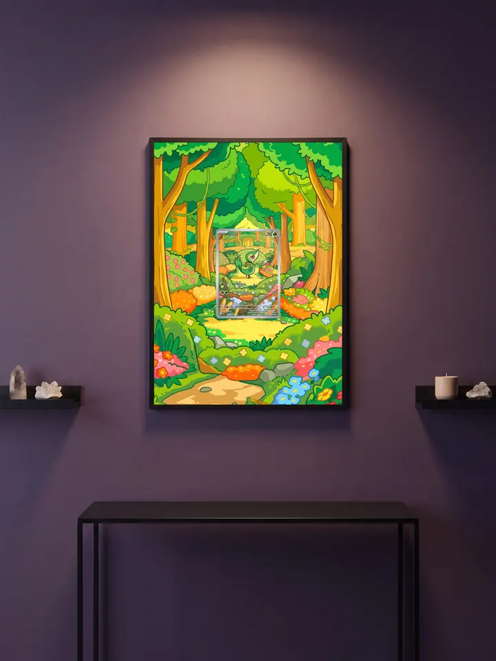 Extended art Snivy — Black Bolt · Frame | CaliffoCustomTCG