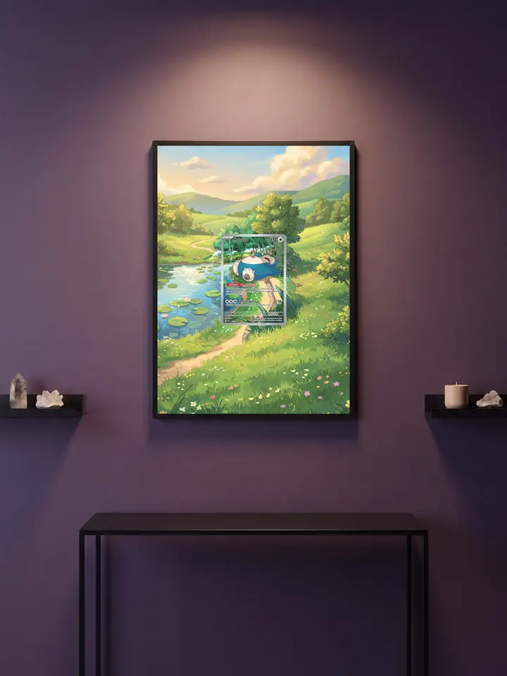Extended art Snorlax — Pokemon 151 · Frame | CaliffoCustomTCG