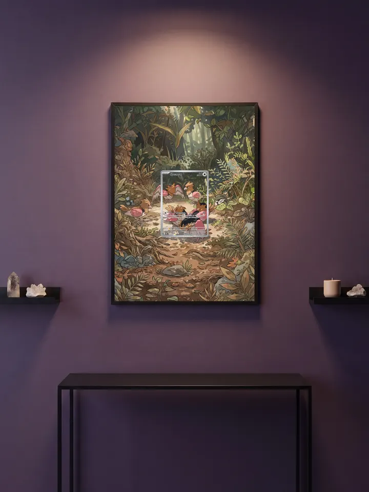 Extended art Spearow — Mega Evolution · Frame | CaliffoCustomTCG