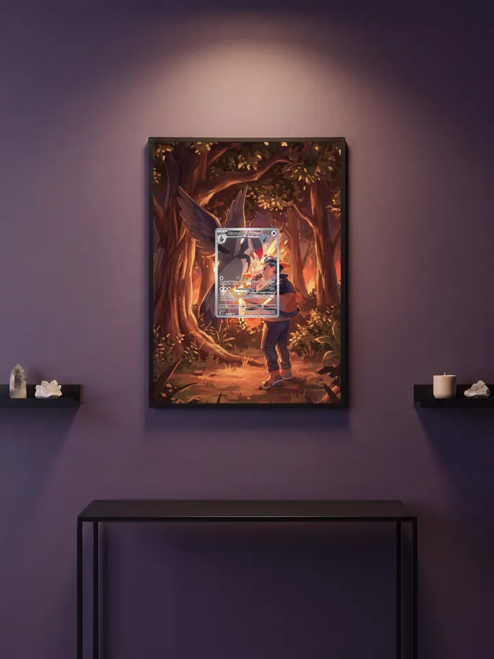 Extended art Larry's Staraptor — Ascended Heroes · Frame | CaliffoCustomTCG