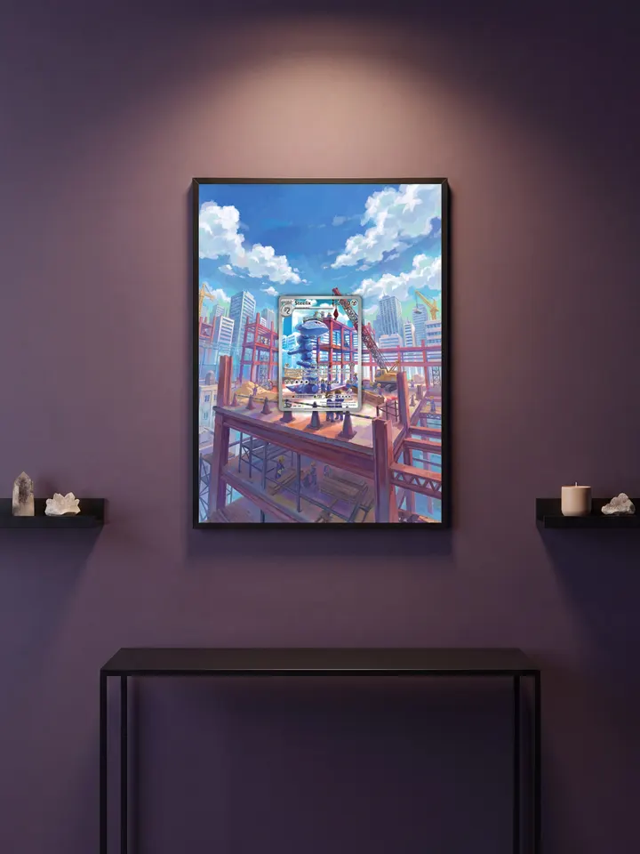 Extended art Steelix — Paradox Rift · Frame | CaliffoCustomTCG