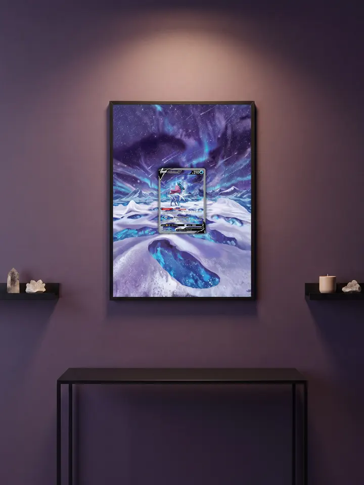 Extended art Suicune — Crown Zenith · Frame | CaliffoCustomTCG