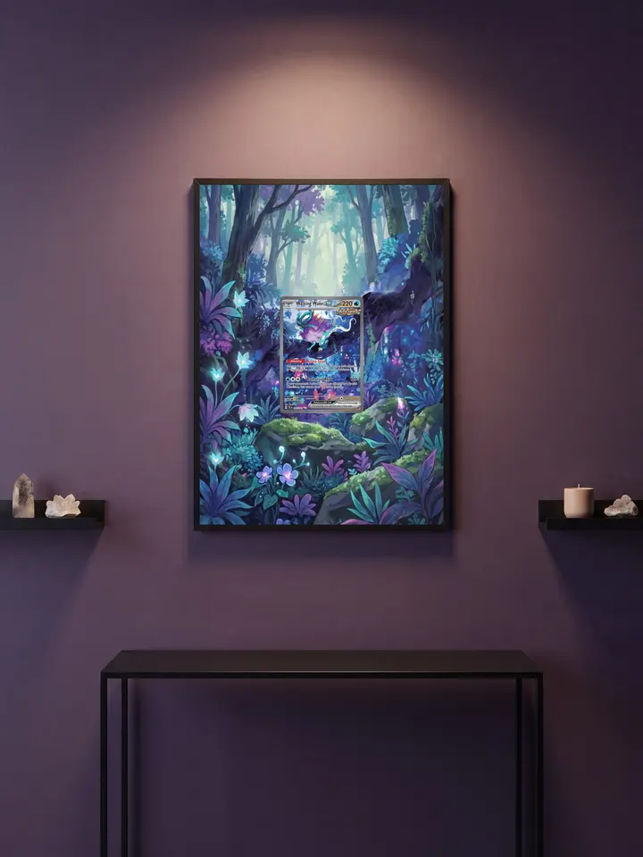 Extended art Suicune Walking Wake — Temporal Forces · Frame | CaliffoCustomTCG