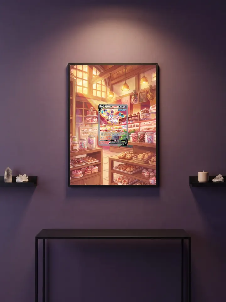 Extended art Sylveon — Evolving Skies · Frame | CaliffoCustomTCG