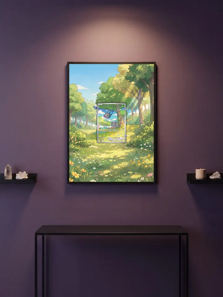 Extended art Tangela — Pokemon 151 · Frame | CaliffoCustomTCG