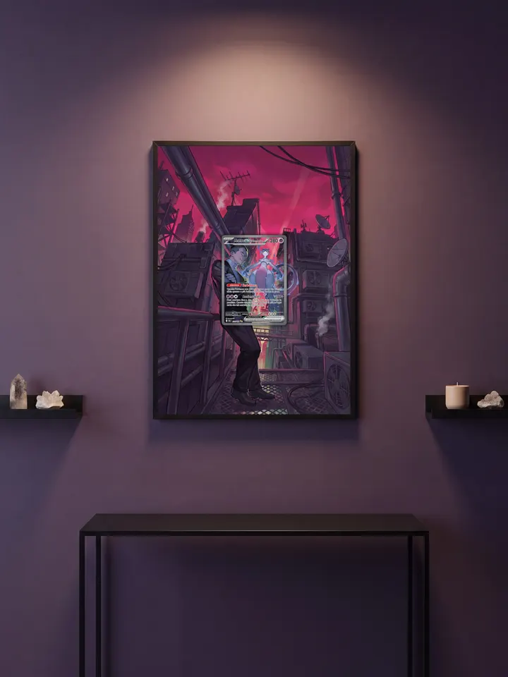 Extended art Mewtwo — Destined Rivals · Frame | CaliffoCustomTCG
