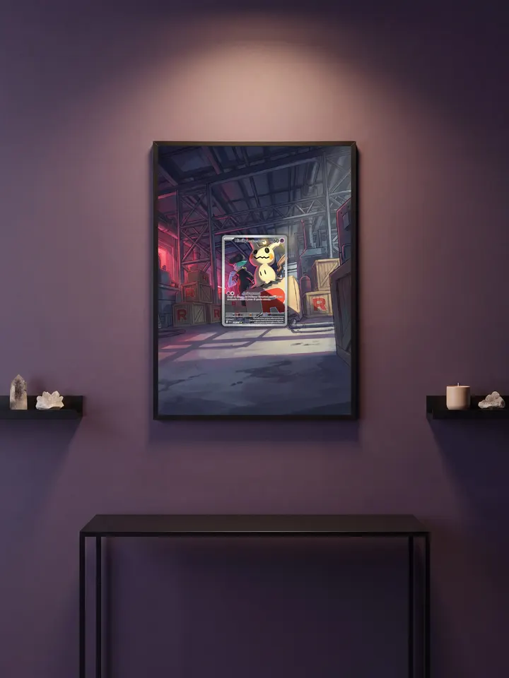 Extended art Mimikyu — Ascended Heroes · Frame | CaliffoCustomTCG