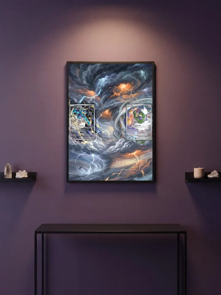 Extended art Thundurus & Tornadus — Scarlet & Violet Promos · Frame | CaliffoCustomTCG
