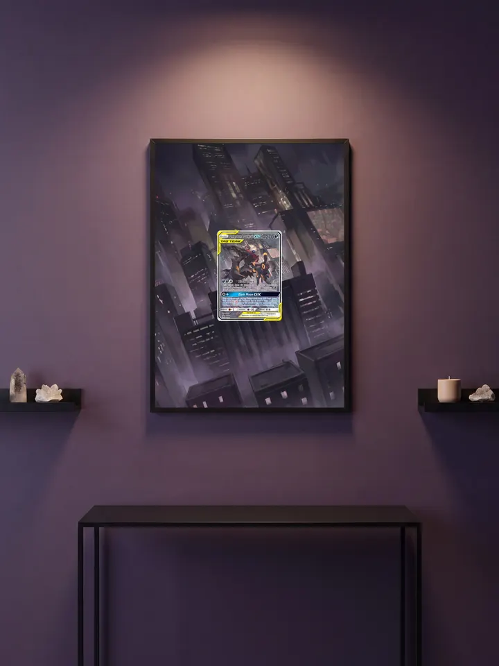 Extended art Umbreon & Darkrai — Sun & Moon · Frame | CaliffoCustomTCG