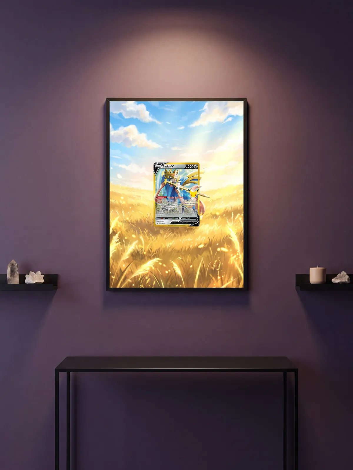 Extended art Zacian — 30th Anniversary · Frame | CaliffoCustomTCG