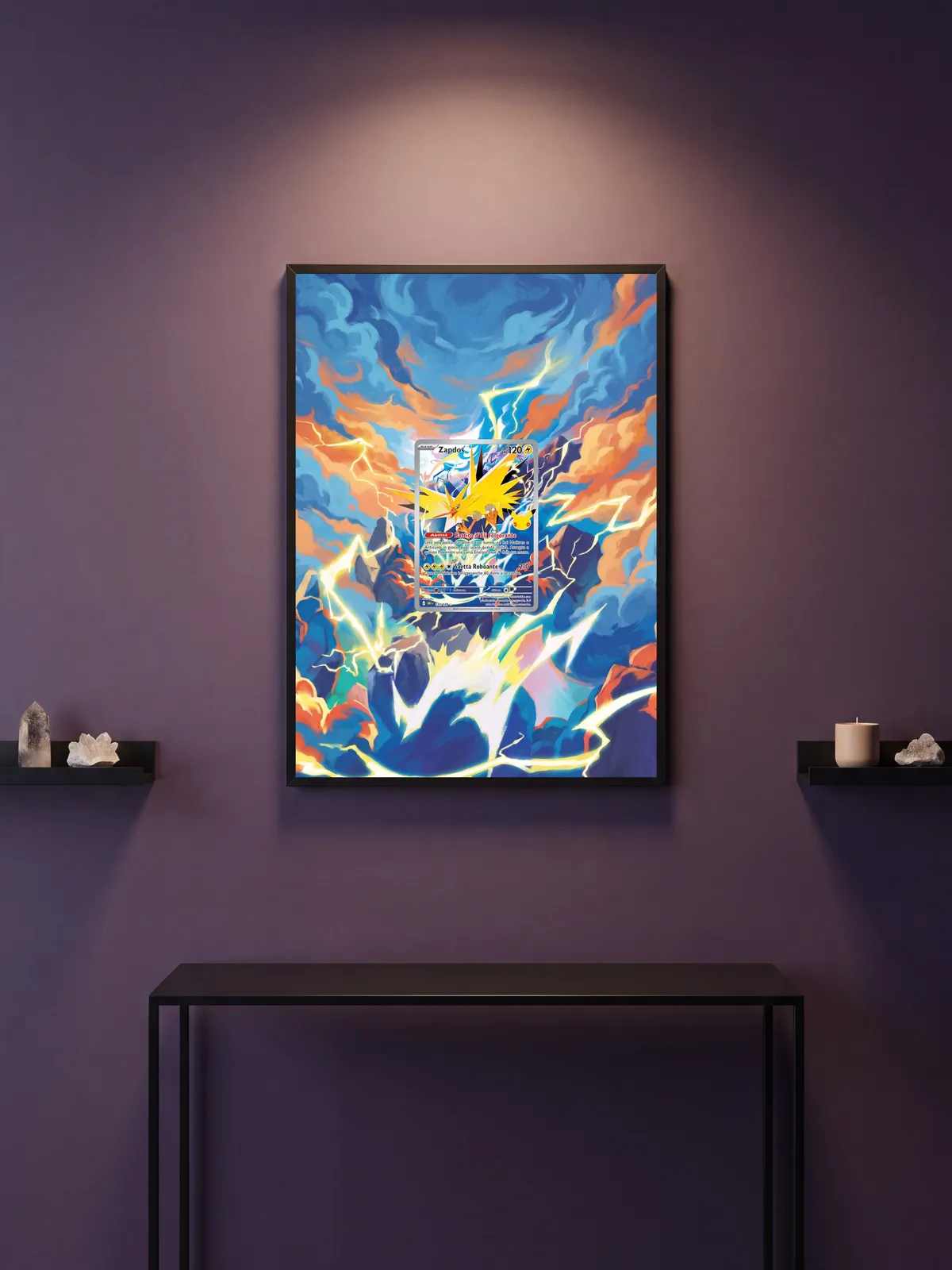Extended art Zapdos — 30th Anniversary · Frame | CaliffoCustomTCG
