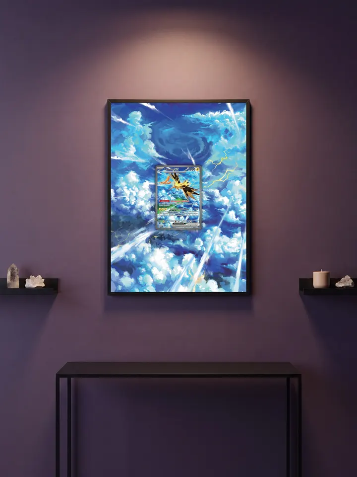 Extended art Zapdos — Pokemon 151 · Frame | CaliffoCustomTCG