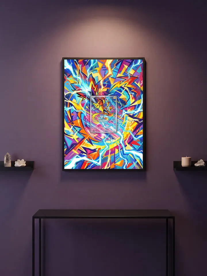 Extended art Zeraora — Stellar Crown · Frame | CaliffoCustomTCG