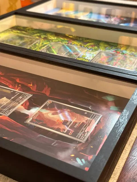 Pokémon 151 20×40 cm shadowbox frames