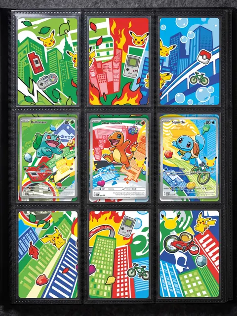 Extended art 30th Kanto set — 30th Anniversary First Partners | CaliffoCustomTCG