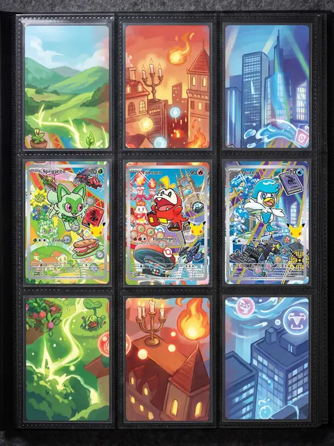 Extended art 30th Paldea Set — 30th Anniversary First Partners | CaliffoCustomTCG