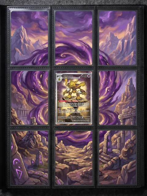 Extended art Alakazam — Mega Evolution Promos | CaliffoCustomTCG