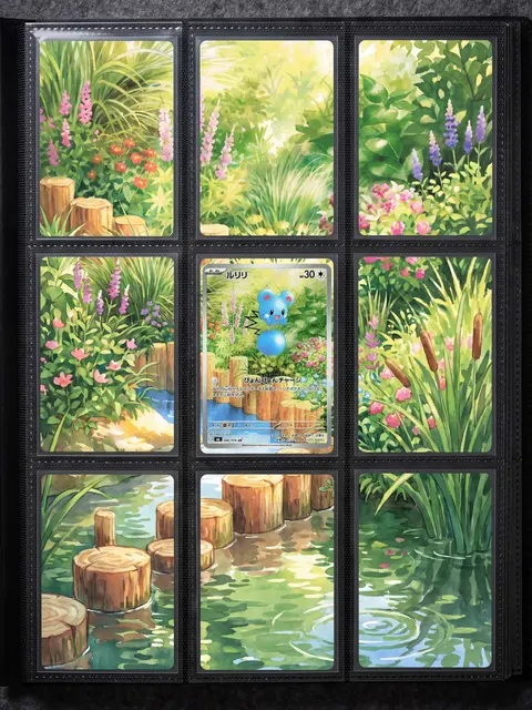 Extended art Azurill — Storm Emerald | CaliffoCustomTCG