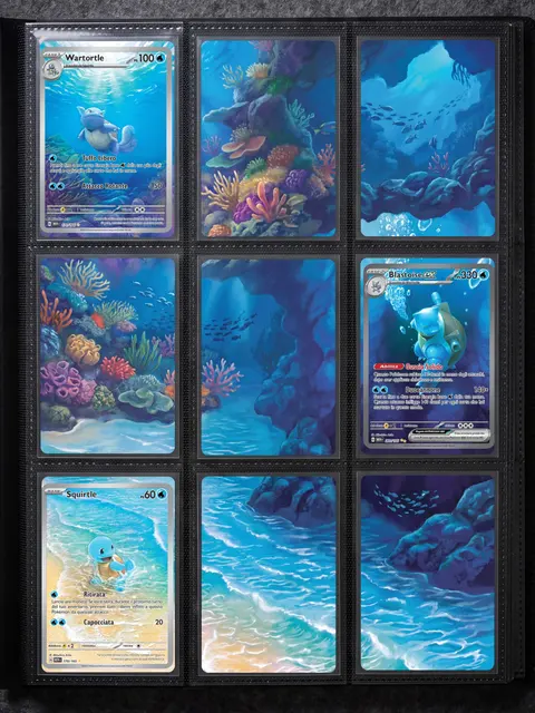Extended art Blastoise Line — Pokemon 151 | CaliffoCustomTCG