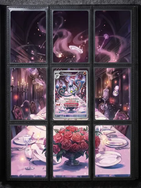 Extended art Chandelure — White Flare | CaliffoCustomTCG