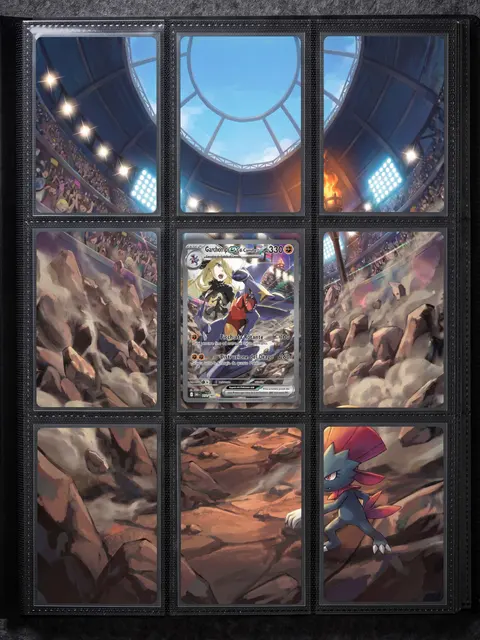 Extended art Cynthia's Garchomp — Destined Rivals | CaliffoCustomTCG