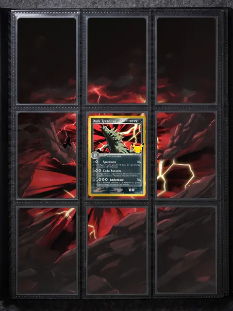 Extended art Dark Tyranitar — 30th Anniversary | CaliffoCustomTCG