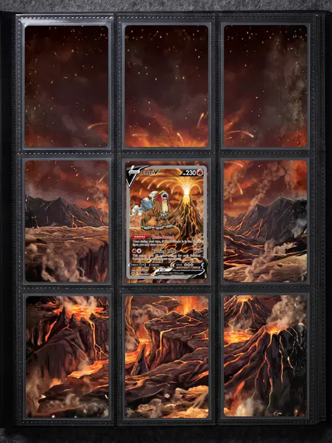 Extended art Entei — Crown Zenith | CaliffoCustomTCG