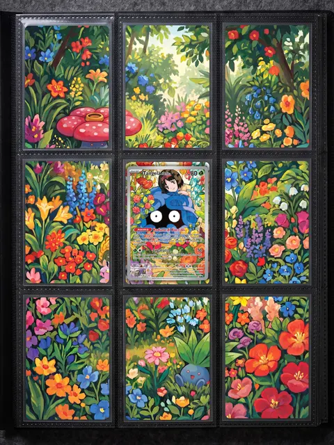 Extended art Erika's Tangela — Ascended Heroes | CaliffoCustomTCG
