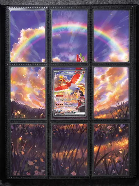 Extended art Ethan's Ho-Oh — Destined Rivals | CaliffoCustomTCG