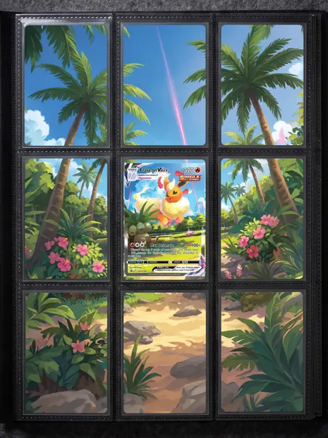 Extended art Flareon Vmax — Sword & Shield Promos | CaliffoCustomTCG