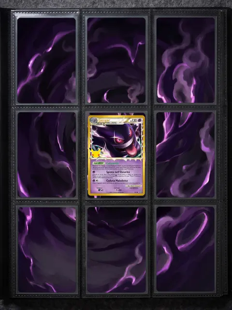 Extended art Gengar — 30th Anniversary | CaliffoCustomTCG