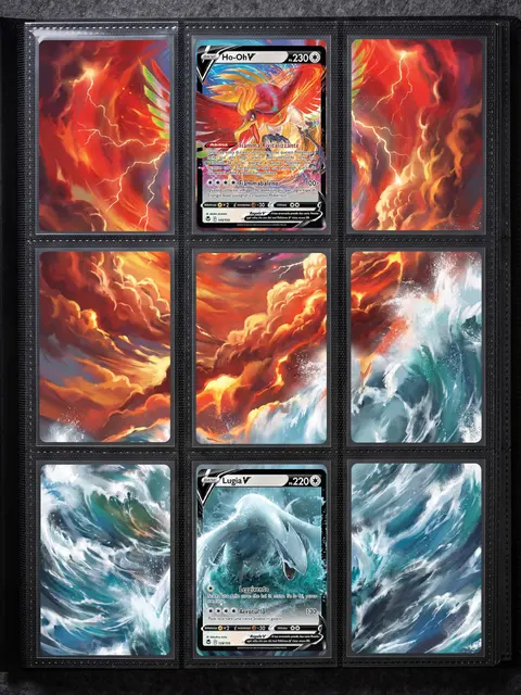Extended art Lugia & Ho-Oh — Silver Tempest | CaliffoCustomTCG