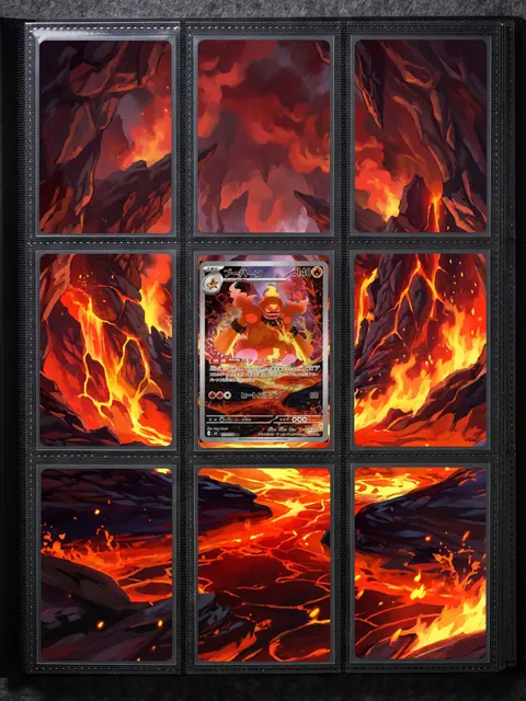 Extended art Magmortar — Storm Emerald | CaliffoCustomTCG