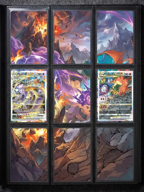 Extended art Mewtwo Charizard — Crown Zenith | CaliffoCustomTCG