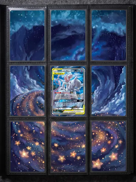 Extended art Mewtwo & Mew — Sun & Moon | CaliffoCustomTCG
