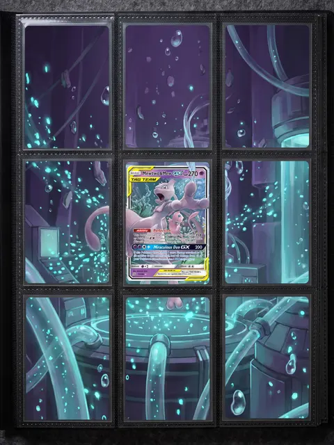 Extended art Mewtwo & Mew — Unfied Minds | CaliffoCustomTCG