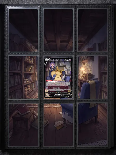 Extended art Mimikyu — Brilliant Stars | CaliffoCustomTCG