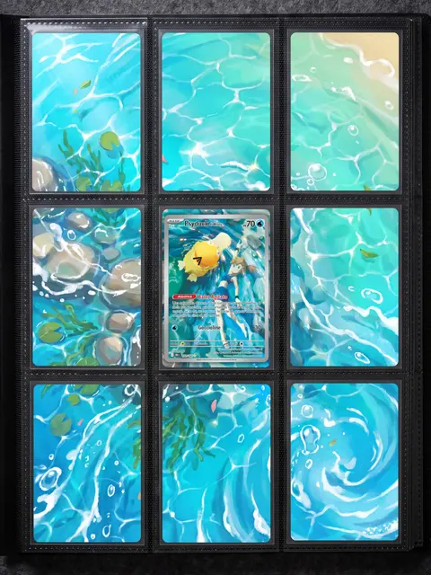 Extended art Misty's Psyduck — Destined Rivals | CaliffoCustomTCG