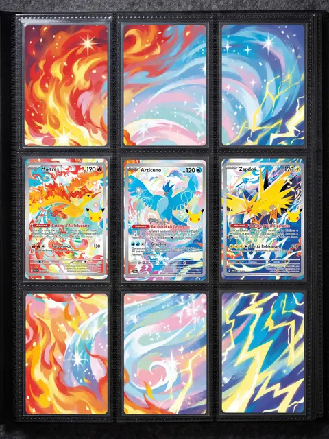 Extended art Moltres, Zapdos & Articuno — 30th Anniversary | CaliffoCustomTCG