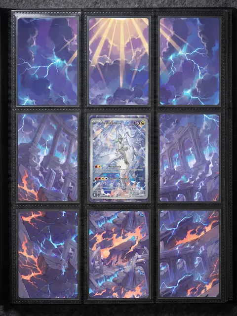 Extended art N's Reshiram — Journey Together | CaliffoCustomTCG
