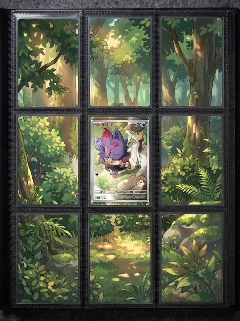 Extended art N's Zorua — Scarlet & Violet Promos | CaliffoCustomTCG