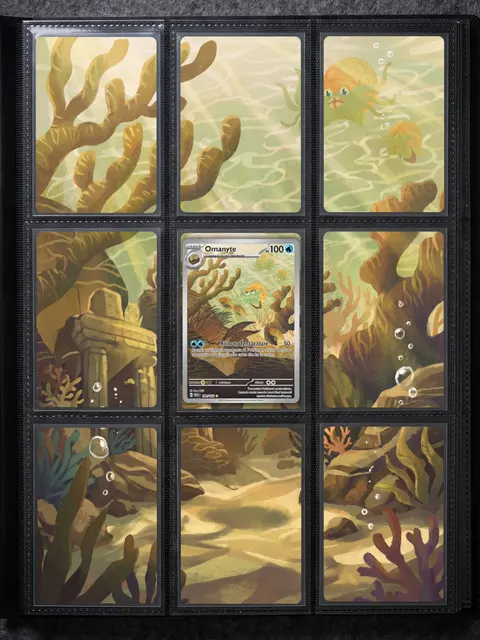 Extended art Omanyte — Pokemon 151 | CaliffoCustomTCG